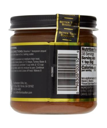 Better Than Bouillon Premium Turkey Base - Roasted Turkey Flavor - 38 Servings (8 oz Jar, Pack of 4) - Buy Online on GoSupps.com