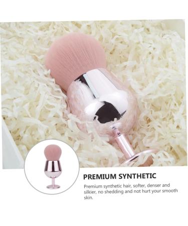 FRCOLOR 2pcs Blush Brush Set - Fluffy Makeup & Foundation Brushes for Women - Portable Powder Tool - Pink Fiber Wool - Ideal for Travel - Buy Online on GoSupps.com