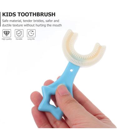 DOITOOL Kids Silicone U Shape Training Toothbrush - 12pcs, Waterproof & Soft Oral Cleaner for Children, Toddler Manual Toothbrush - 9.5X4.7X1.7CM - Buy Online on GoSupps.com