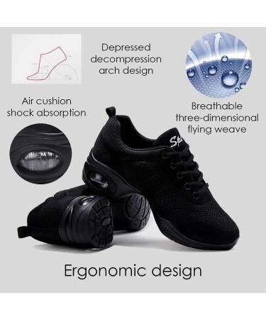 Buy Split Brine Athletic Shoes - Light Jazz Heel Dance Sneakers with Air Cushion - International Shipping Available - Buy Online on GoSupps.com
