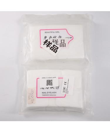 600 Lint-Free Cells for Gel Nails | Nail Polish Remover Wipes | Perfect for Clean Nail Application - White - Buy Online on GoSupps.com