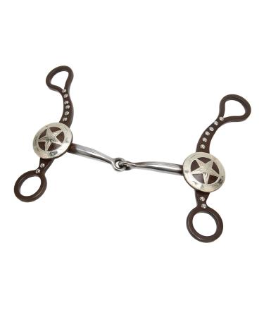 HEEPDD Horse Bit Beautiful Antique Horse Bit Made of Stainless Steel for Horse Racing