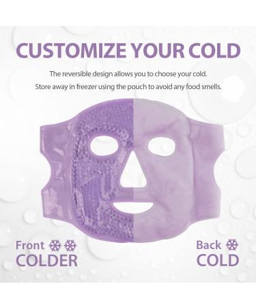 Newgo Ice Mask | Reduce Face Swelling & Dark Circles | Hot & Cold Compress for Spa & Skincare - Buy Online on GoSupps.com