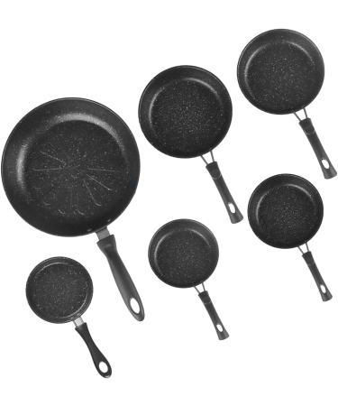 Angelluck Nonstick Frying Pans Flat Bottom Pans Omelette Pans Durable Cooking Pots Cookware Kitchen Eggs Steak Skillets Kitchenware Nonstick Frying Pans Kitchen Utensils Ceramics Coating Pans 18cm - Buy Online on GoSupps.com