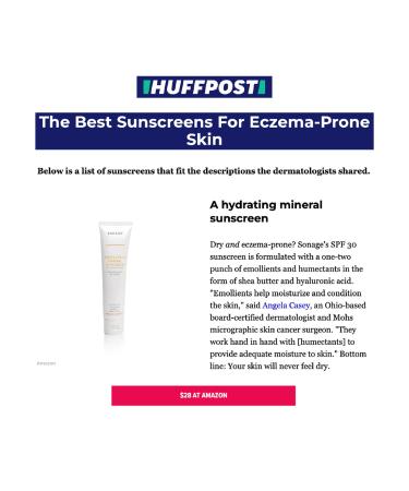 Sonage Protec Plus Mineral Sunscreen - Lightweight SPF 30 Zinc Oxide Face Sunscreen | Natural & Reef-Safe for All Skin Types - Buy Online on GoSupps.com
