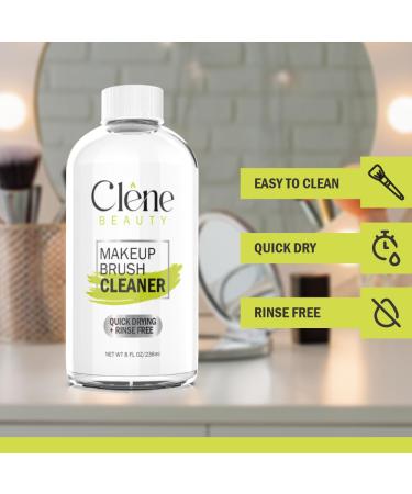 Buy Rinse-Free Makeup Brush Cleaner - Quick-Drying Deep Clean for All Brushes - 8 Oz Bottle - Buy Online on GoSupps.com