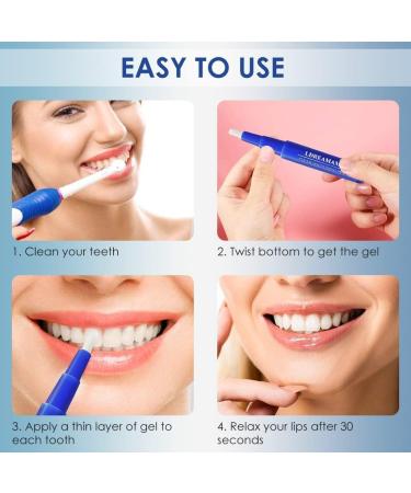 Tooth Whitening Pen - 2ml Gel for White Teeth | Fast & Effective Oral Care - Buy Online on GoSupps.com