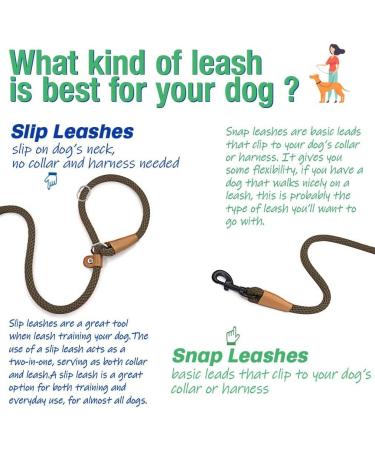 Lynxking Tow Lines for Dogs | Durable Dog Leash for Small to Large Breeds | Brown 1.3cm x 150cm Retriever Leash - Buy Online on GoSupps.com