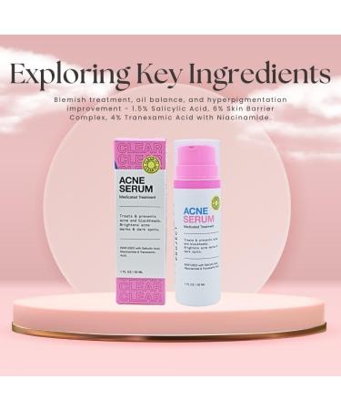 Buy iNNBEAUTY PROJECT Acne Serum - Medicated Treatment for Acne & Blackheads | 1 oz / 30 ml - Fast International Shipping - Buy Online on GoSupps.com