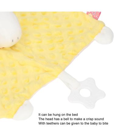 Aqur2020 Infants Security Blanket - Crinkle Rattle Tags, Teether, Bell Sound - Soothing Sleep Plush - Buy Online on GoSupps.com