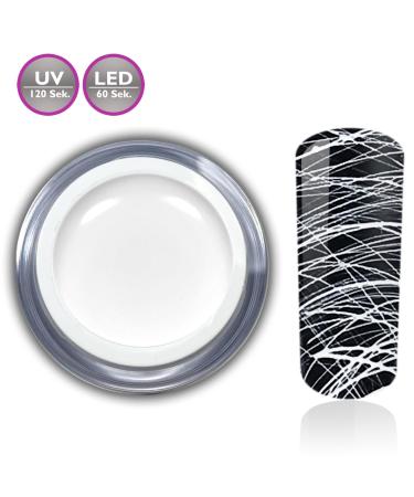 5ml Spider-Line Gel | White Line Gel Color for Nail Art | Premium Gel Nail Thread - Buy Online on GoSupps.com