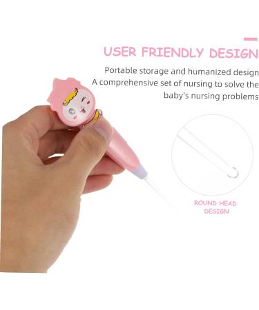 Baby Nursing Kit: Healeved 1 Set Babydoll Accessories for Health & Grooming - Pink Newborn Eva Care Nasal Aspirator & Pedicure Tool - 12.5X4X2.3CM - Buy Online on GoSupps.com