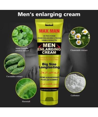Hotiary Men's Massage Cream & Oil Enhance Performance & Boost Energy for Intimate Moments | International Shipping Available - Buy Online on GoSupps.com