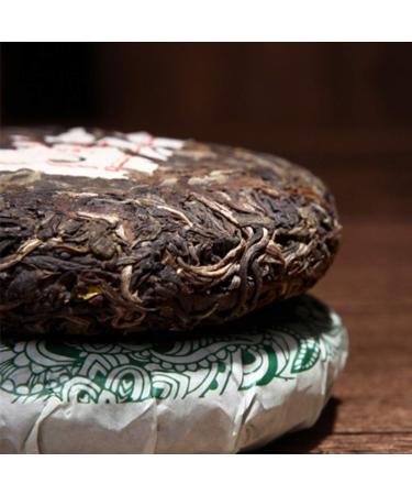 HELLOYOUNG 100g G teau de th Pu-erh cru du Yunnan chinois aliment vert traditionnel profils de saveur uniques et sans additifs - Buy Online on GoSupps.com