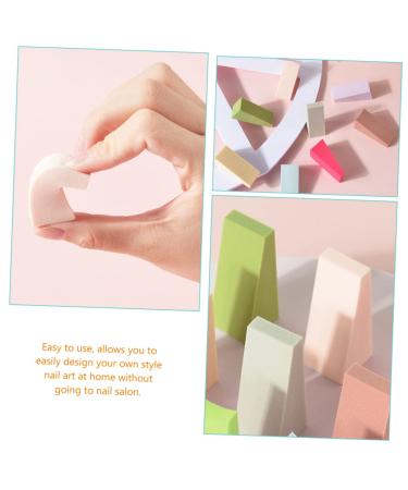 Mipcase 48 Pcs Nail Gradient Sponge Set - Professional Nail Art & Makeup Blending Tools for Perfect Eyeshadow & Polish - Buy Online on GoSupps.com