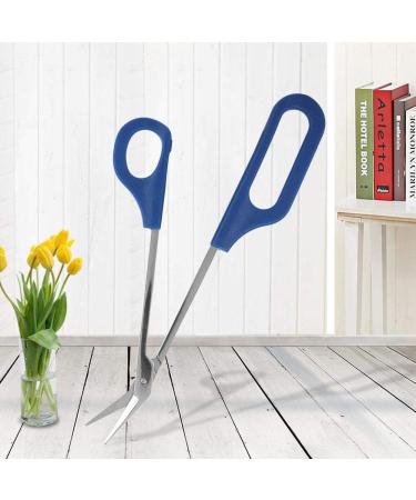 Long Handle Toenail Scissors for Thick Toe Nails - Ergonomic Stainless Steel Cuticle Scissor | Easy Reach Handle & Unique Design - Buy Online on GoSupps.com