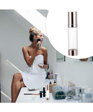 Healifty 6-Piece Airless Pump Bottles 50ml Plastic Cosmetic Travel Containers for Creams & Skincare - Buy Online on GoSupps.com