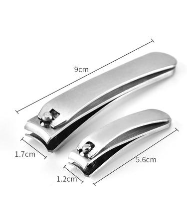 HCHGJKN Nail Clippers Stainless Steel Bent Bing Large Mouth Nail Clippers Household Nail Clippers Single Nail Clippers Nail Clippers Wholesale(B) - Buy Online on GoSupps.com