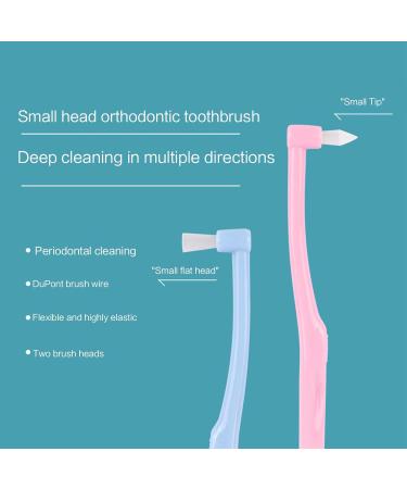 Interdental Toothbrush with Soft Bristles - Deep Cleaning Tooth Care Brush | 1PC - Buy Online on GoSupps.com