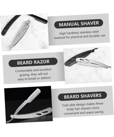 Buy Minkissy 2pcs Vintage Razor Holder & Man Scraper - Durable Stainless Steel | International Shipping Available - Buy Online on GoSupps.com