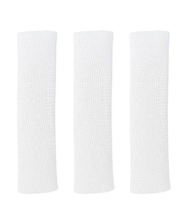 3pcs Toe Tubes Sleeves XL Free Cut Toe Separator Tubing Protector for Calluses Corn Blister Finger Tube To Protect Corns