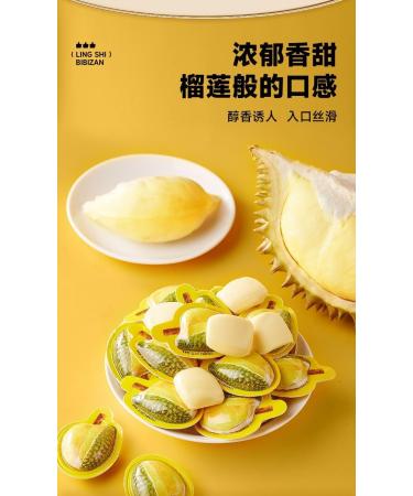 3D durian candy 100g/bag gummies Silky Durian Soft Candy Fruit Toffee Candy fruit candy Milk Candy New Year Candy Wedding Candies Gifts chewing gum Candy Snacks gift (1 bag) - Buy Online on GoSupps.com