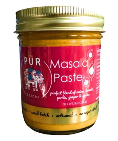 Masala Paste and Spices for Indian Cooking | Garam Masala | No sugar Added and Free of Additives and Preservatives I Bhuna Masala and Curry Paste I 8oz single