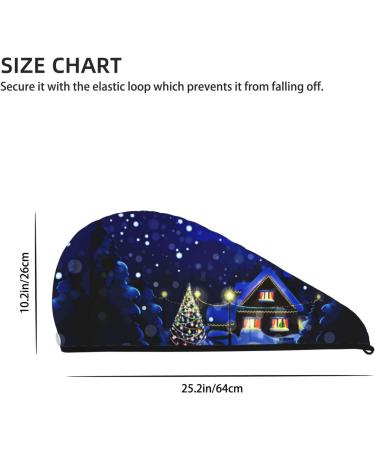 Quick-Dry Hair Towel Wrap Turban with Button | Best Hair Drying Towel for Effortless Style - Perfect Gift for Christmas - Buy Online on GoSupps.com