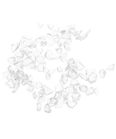 Homoyoyo Breloques en Verre Irr gulier 200 G Remplissage poxy Transparent pour Nail Art D coration Manucure DIY Loisirs Cr atifs Accessoires