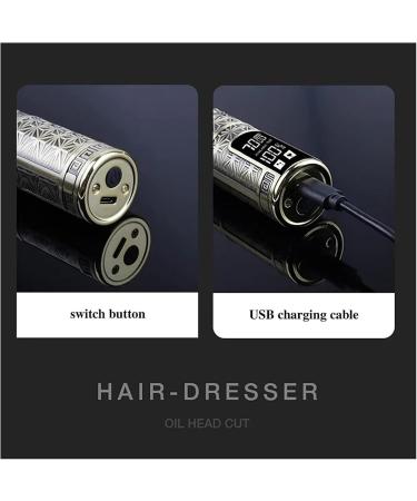 Shop T9 LCD Electric Hair Clipper - Rechargeable Men's Trimmer | Gold Dragon A - International Shipping Available - Buy Online on GoSupps.com