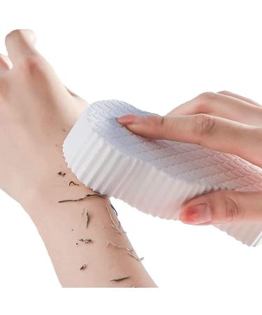 Super Soft Exfoliating Bath Sponge Ultra Soft Bath Body Shower Sponge Sponge Bath Sponge for Adults Children and Pregnant Women (White)