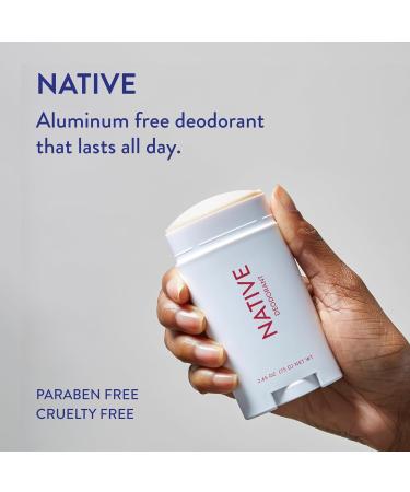 Native Deodorant Contains Naturally Derived Ingredients 72 Hour Odor Control | Seasonal Scents for Women and Men Aluminum Free with Baking Soda Coconut Oil & Shea Butter | Cinnamon Hearts - 3 Pk 3 Ct - Sweet Cinnamon Hearts - Buy Online on GoSupps.com