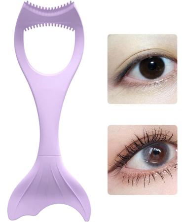 Wilmot Eyeliner Guide Tool Multifunctional Eyeliner Stencils Mascara Applicator Tool for Beginners Stencil Pads for Winged Eyeliner Lashes Lip Liner Beauty Ruler Purple - Buy Online on GoSupps.com