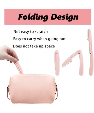 6PCS Eyebrow Shavers & Facial Hair Remover - Portable Dermaplaning Tool for Men & Women - Perfect Peach Fuzz Trimmer - Buy Online on GoSupps.com