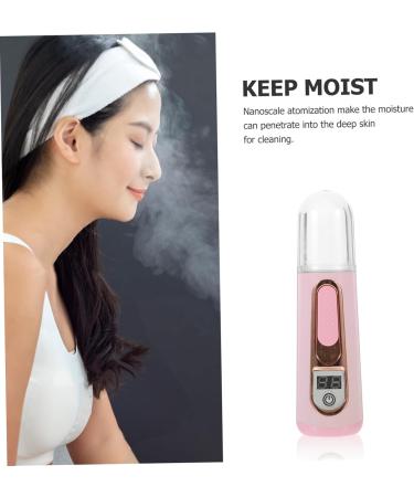 Angoily Nano Facial Mister Colorful Hair Cuffs Steamer Mini Face Spray Device Sprayer Humidifier Household 14X3.9X3.9CM - Buy Online on GoSupps.com