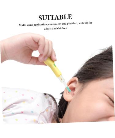 HOLIDYOYO 6 Pcs Silicone Ear Scoop Replacement Heads Ear Wax Cleaner Tips for Adult Effortless Swap and High Durability - Buy Online on GoSupps.com