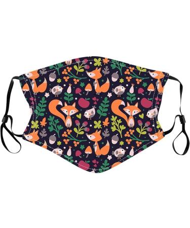 5PC Kids Face_Mask Washable Colorful Printed Cotton Cloth_Masks for Kids Boys Girls Reuseable Childrens_Masks Face Protection - Buy Online on GoSupps.com