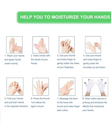 Moisturizing Gloves with Touch Screen Function | Premium Cotton for Bedtime | Ideal for Eczema and Sensitive Skin | Spa Therapy | One Size Fits Most - Buy Online on GoSupps.com