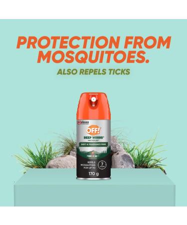 OFF Deep Woods Deet Free Insect and Mosquito Repellent Bug Spray for Camping Bug Repellent Safe for Clothing 142 g (Packaging May Vary) 142 g (Pack of 1) White - Buy Online on GoSupps.com