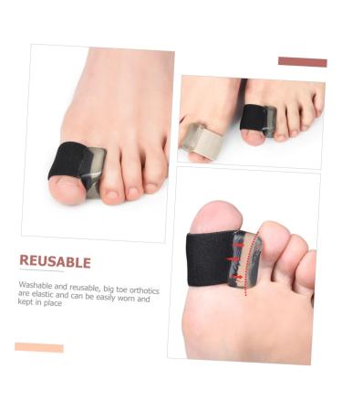 Buy 4 Pairs Toenail Separator Spacers for Women & Men - Bunion Dividers & Foot Care Supplies - 2.5x2cm Black - Buy Online on GoSupps.com