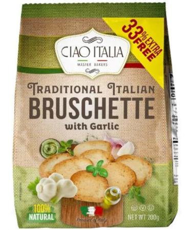 Traditional Italian Bruschette with Tomato & Herbs 200gX4 + FabFinds Mug - Buy Online on GoSupps.com