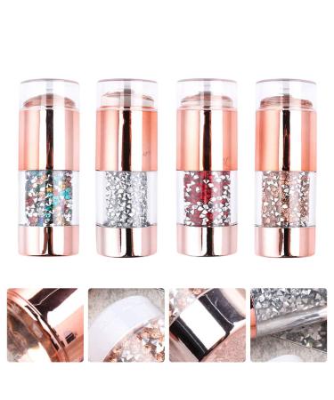 FRCOLOR 4Pcs Nail Art Stamper Set | Colorful Rhinestone & Jelly Clear Nail Art Tools for Perfect Manicure - Buy Online on GoSupps.com