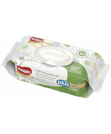 Huggies Natural Care Plus Baby Wipes 1 152 ct - Hypoallergenic with Aloe & Vitamin E - Fragrance-Free & Alcohol-Free - Buy Online on GoSupps.com