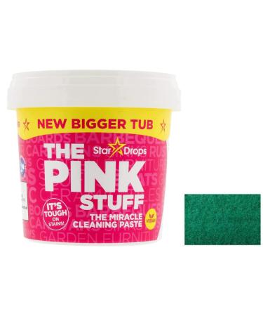 Pink Stuff Multipurpose Cleaning Paste- New Bigger Tub 850 G -Non-hazardous Household Cleaner with MultiPurpose Scouring Pad