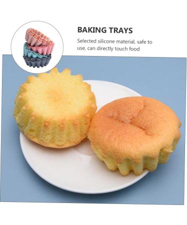 36 Pcs Silicone Muffin Cup Cupcake Reusable Baking Cups Silicone Molds Parchment Cup Muffin Baking Cups Non- Stick Muffin Pan Cake Molds Soap Mold Biscuit Small Tools Silica Gel 7.5X6.3CMx3pcs - Buy Online on GoSupps.com