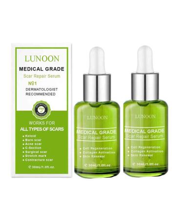 Goopgen Advanced Scar Repair Serum 30ml 100% Nature Scar Treatment Serum for All Types of Scars (2 PCS)