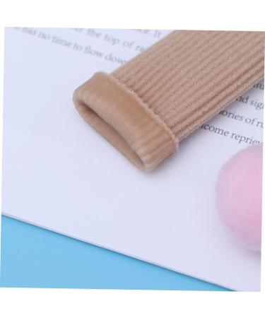 HAPINARY Gel Bunion Toe Spreader - Fabric Gel Lined Sleeve for Bunion Correction & Toe Separation - Toe Cushion Tube for Pain Relief & Moisturizing - Buy Online on GoSupps.com