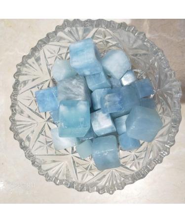100g 10-15pcs Large Particles Natural Aquamarine Quartz Crystal Specimen Lucky Crystal Love Natural s and Minerals ZFUGEDRLI - Buy Online on GoSupps.com