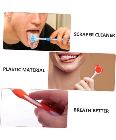 Healvian Tongue Cleaning Brush for Kids - Multifunctional Oral Hygiene Tool | Best Tongue Scraper for Effective Tooth & Breath Care - Buy Online on GoSupps.com