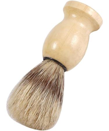 Buy Gientan Shaving Brush for Men | Wooden Handle Facial Hair Shaving Tool | International Shipping Available - Buy Online on GoSupps.com